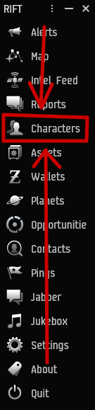 File:RIFT Main Window - Characters Highlighted.png